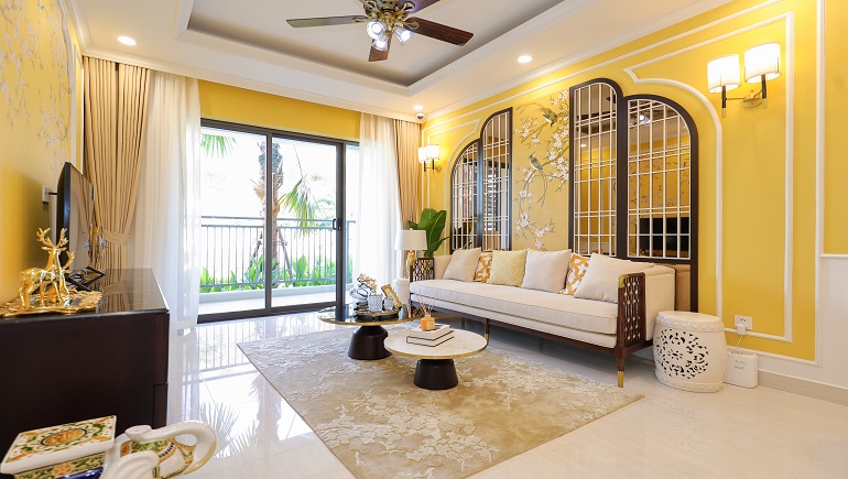 Spacious 3-bedroom apartment in Hanoi Melody Residences.