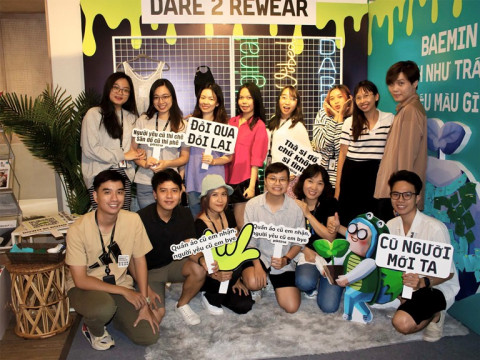 Through the Dare 2 Rewear exchange day, the pioneering BAEMIN app encourages the "green lifestyle”