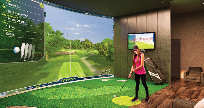 Golf 3D tại gia đáp ứng được nhiều nhu cầu của các Golfer