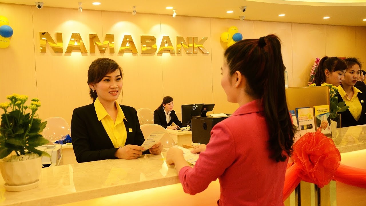 Giao dịch ngân hàng tại Nam A Bank