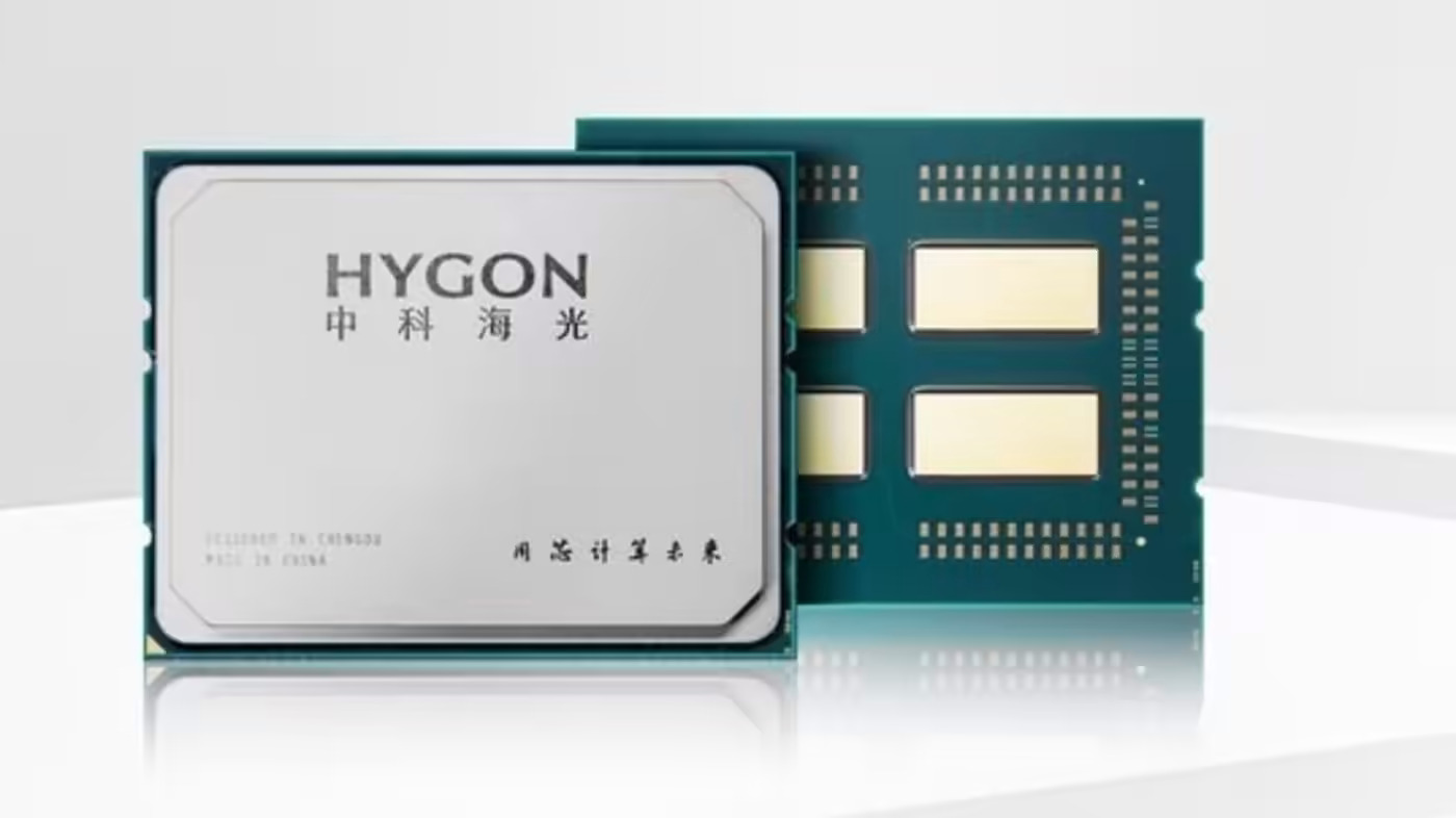 Hygon sản xuất bộ vi xử lý cao cấp dựa trên công nghệ của Intel, nhưng đang phải vật lộn với các lệnh trừng phạt của Mỹ. (Ảnh: Hygon)