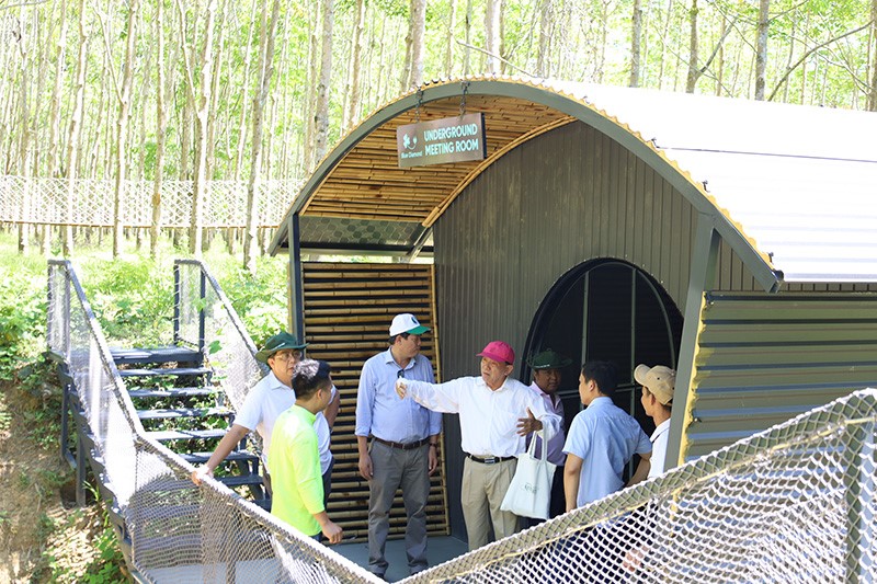 A study of tourist spots in Quang Binh was organized by a Fam trip delegation from the Department of Tourism in Ho Chi Minh City.