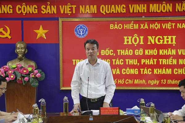 Tổng Giám đốc BHXH Việt Nam Nguyễn Thế Mạnh