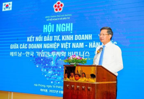 In Hai Phong, a Vietnamese-Korean business investment connecting conference was organized