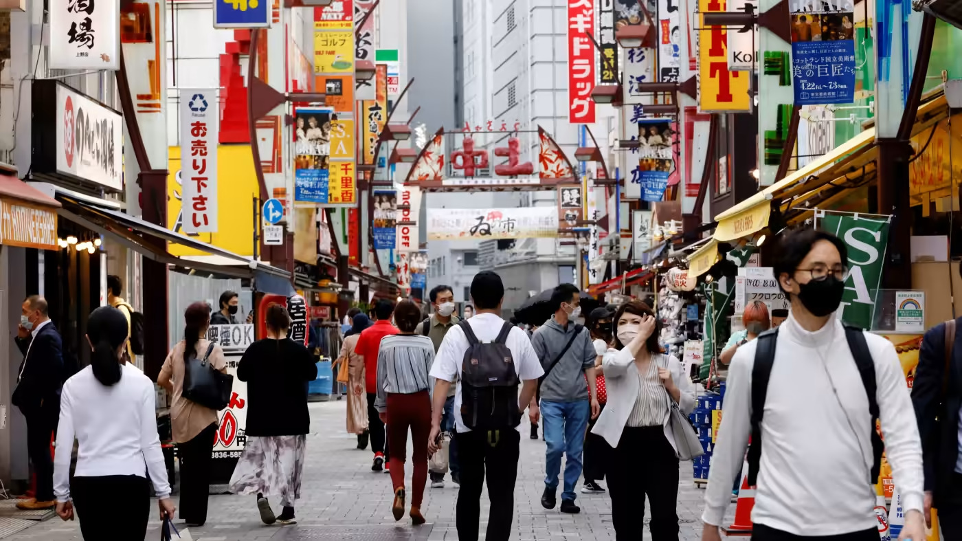 Loại bỏ ảnh hưởng của thực phẩm tươi sống và năng lượng, giá tiêu dùng Nhật Bản đã tăng 1,2% trong tháng 7 so với một năm trước, dữ liệu của chính phủ cho thấy. © Reuters
