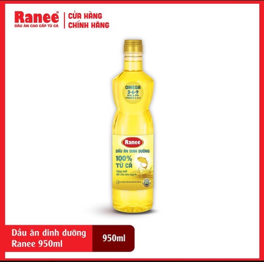 Ranee is 100% healthy cooking oil made from fish, and it has a new look.