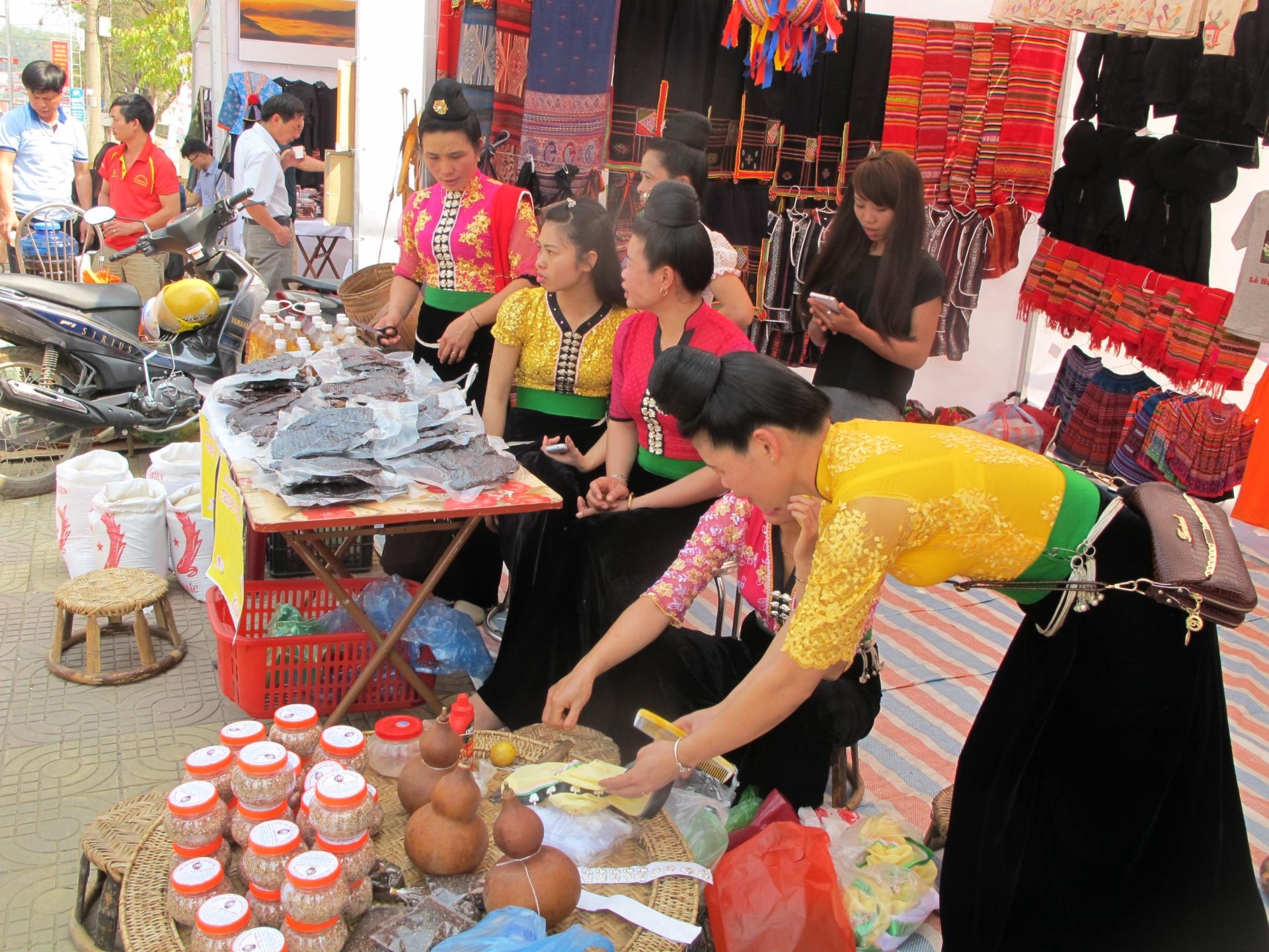 Typical products of Thai ethnic people in Dien Bien will be displayed and introduced at the festival