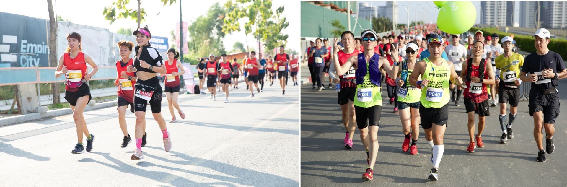 More than 13,000 people ran in the Techcombank Ho Chi Minh City International Marathon 2021.