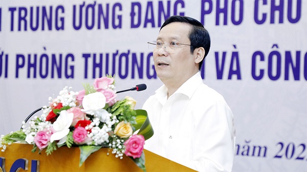Ông Phạm Tấn Công - Chủ tịch Liên đoàn Thương mại và Công nghiệp Việt Nam