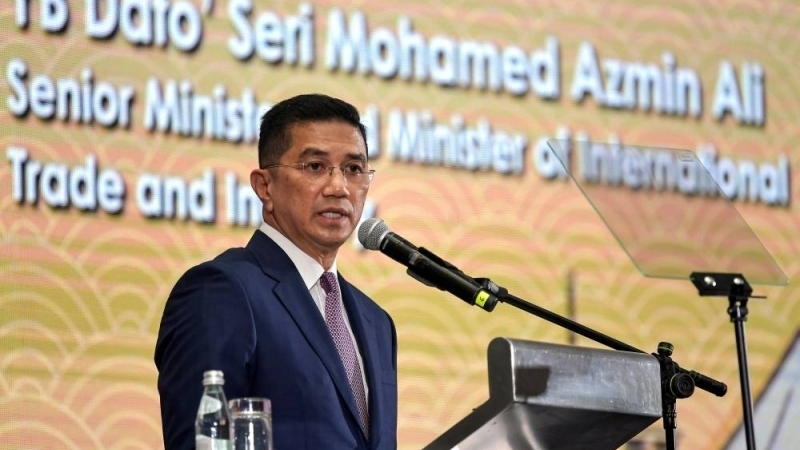 Photo: International Trade and Industry Minister Datuk Seri Mohamed Azmin Ali (Photo: Bernama).