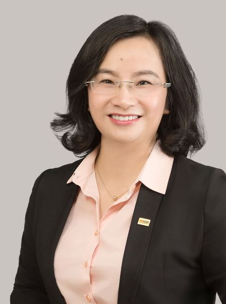 Photo: Ms. Ngo Thu Ha was appointed as the new General Director of SHB.