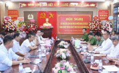 Nghệ An: Công an huyện Nghi Lộc đối thoại với các doanh nghiệp về công tác cải cách hành chính