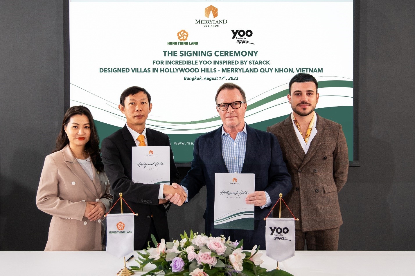 Hung Thinh Land (a subsidiary of Hung Thinh Corporation) has entered into a collaboration arrangement with YOO Inspired by Starck.