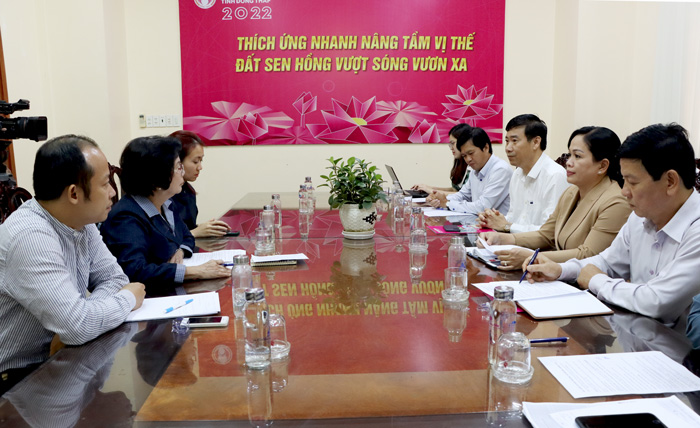 Lãnh đạo tỉnh và BSA trao đổi về tổ chức Diễn đàn Mekong Connect
