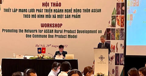 ASEAN rural industry development based on the OCOP model