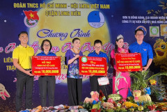 Hoa hậu Doanh nhân quốc tế Lê Thị Thảo trao tặng 100 suất quà Trung thu