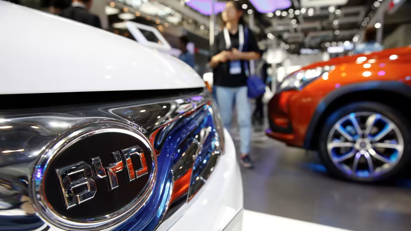 BYD có mục tiêu nhanh chóng mở rộng ra nước ngoài sau khi vượt qua Tesla và các đối thủ khác ở Trung Quốc. © Reuters