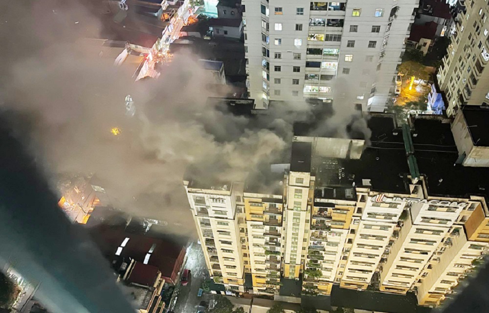 Hỏa hoạn tại các chung cư cao tầng gây ra thiệt hại lớn về người và tài sản.