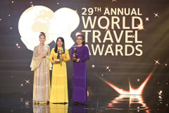 Việt Nam được vinh danh nhiều hạng mục tại Giải thưởng Du lịch Thế giới 2022