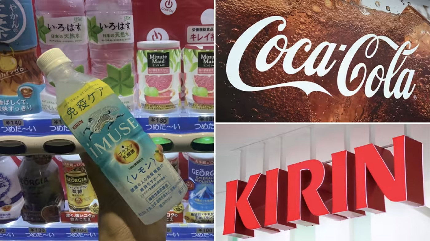 Coca-Cola Nhật Bản đang hợp tác với Kirin Holdings để phát triển thức uống có lợi cho sức khỏe có chứa vi khuẩn sống do công ty nước giải khát Nhật Bản phát triển.