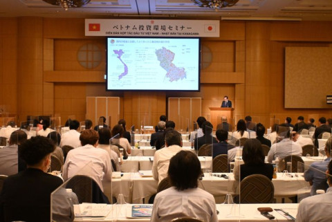 In Kanagawa Province, Japan, Long An Province participates in the Vietnam investment environment