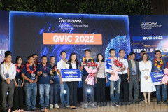 Qualcomm Việt Nam trao hơn 5 tỷ đồng  cho 3 công ty công nghệ xuất sắc nhất cuộc thi đổi mới sáng tạo