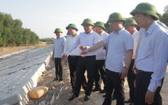 Chủ tịch tỉnh Nghệ An đánh giá cao chủ đầu tư, các nhà thầu thi công dự án đường ven biển