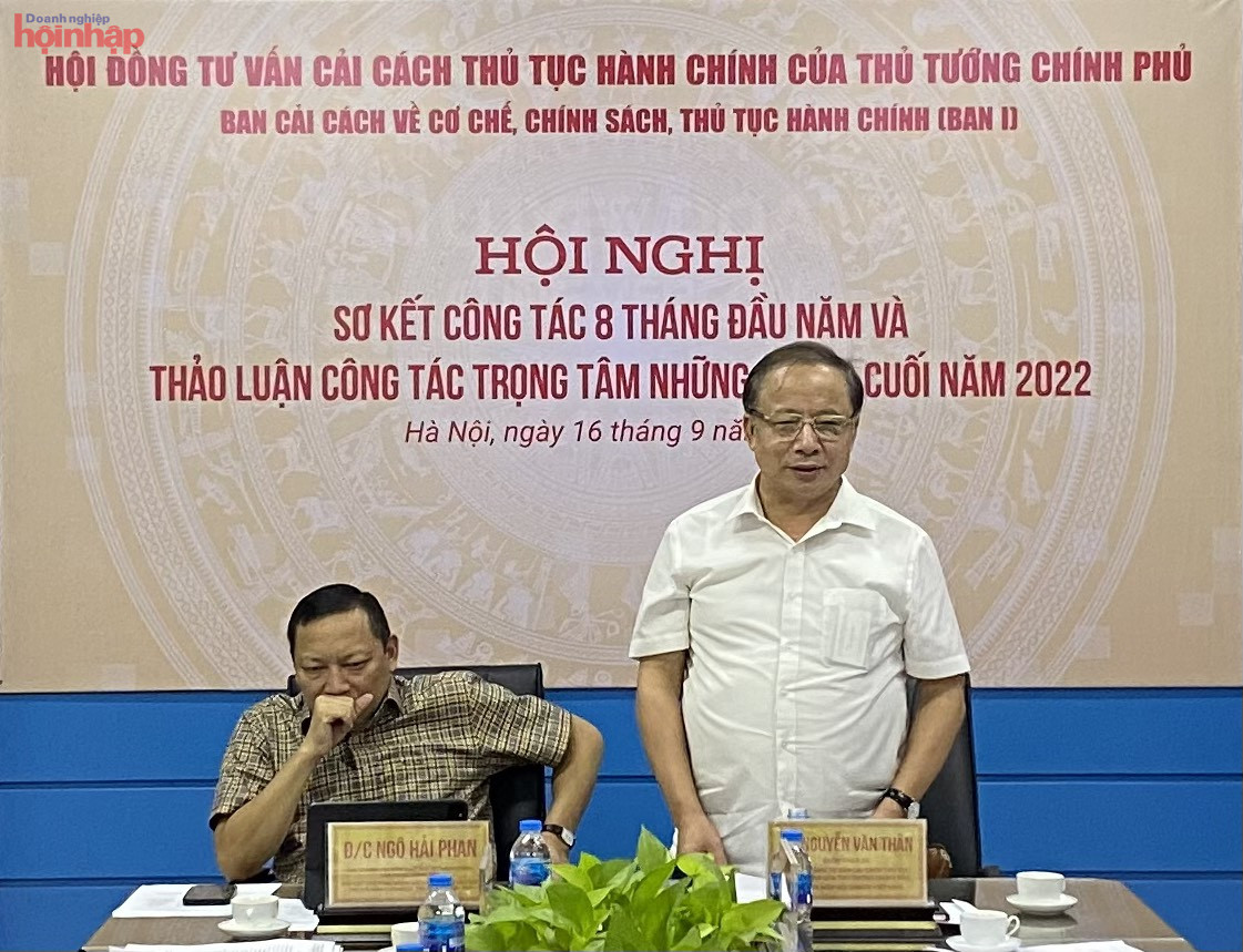 Ông Nguyễn Văn Thân, Đại biểu Quốc hội khóa 15, Chủ tịch Hiệp hội DNNVV Việt Nam, Phó Chủ tịch Hội đồng Tư vấn Cải cách thủ tục hành chính (TVCCTTHC) của Thủ tướng Chính phủ.