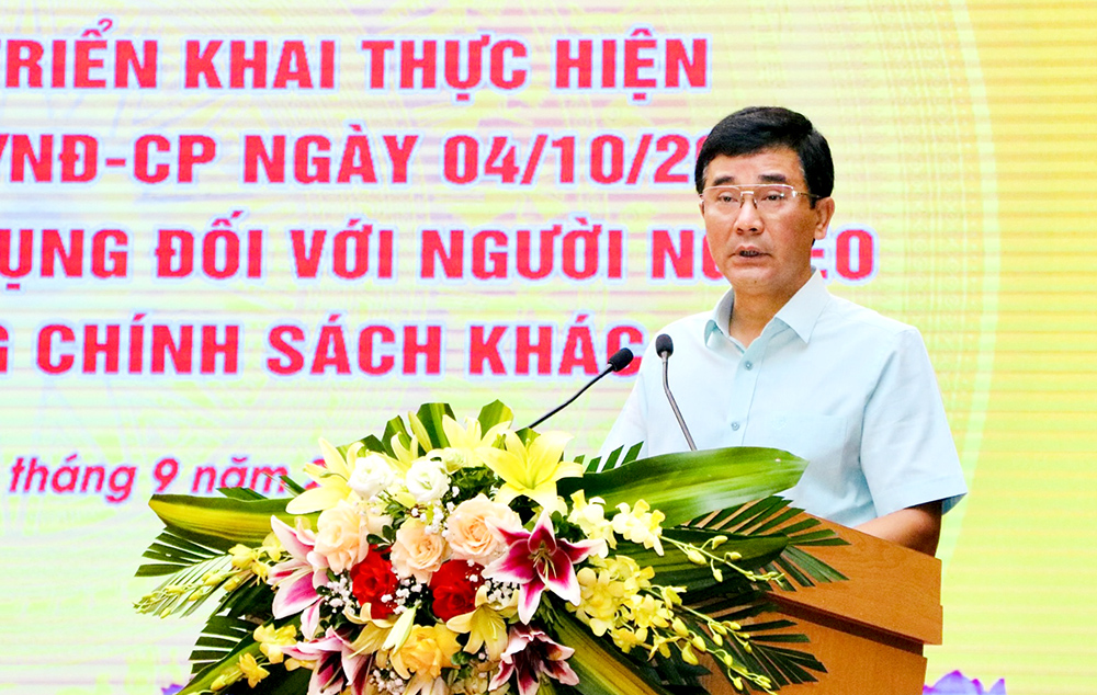 Phó Chủ tịch UBND tỉnh Phú Thọ phát biểu tại hội nghị