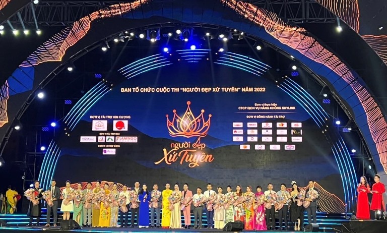Photo: Tuyen Beauty Contest 2022 aims to honour the beauty of Tuyen's girls in terms of beauty, intelligence and kindness.