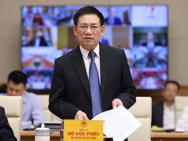 Finance Minister Ho Duc Phoc.