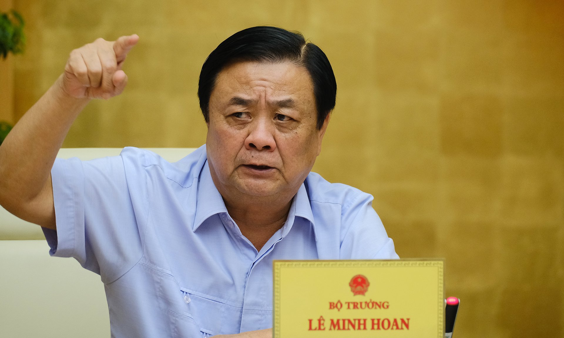 Bộ trưởng Lê Minh Hoan đề nghị hành động quyết liệt, tập trung gỡ thẻ vàng IUU.