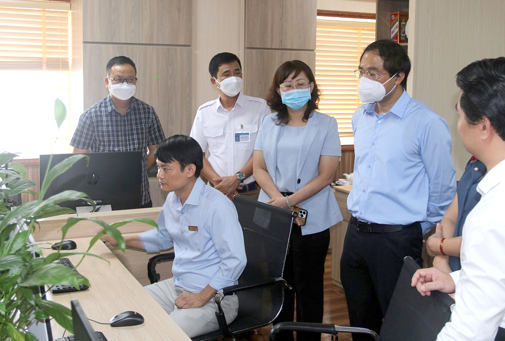 Đoàn công tác tỉnh lào Cai tham quan Bệnh viện Đa khoa tỉnh Phú Thọ