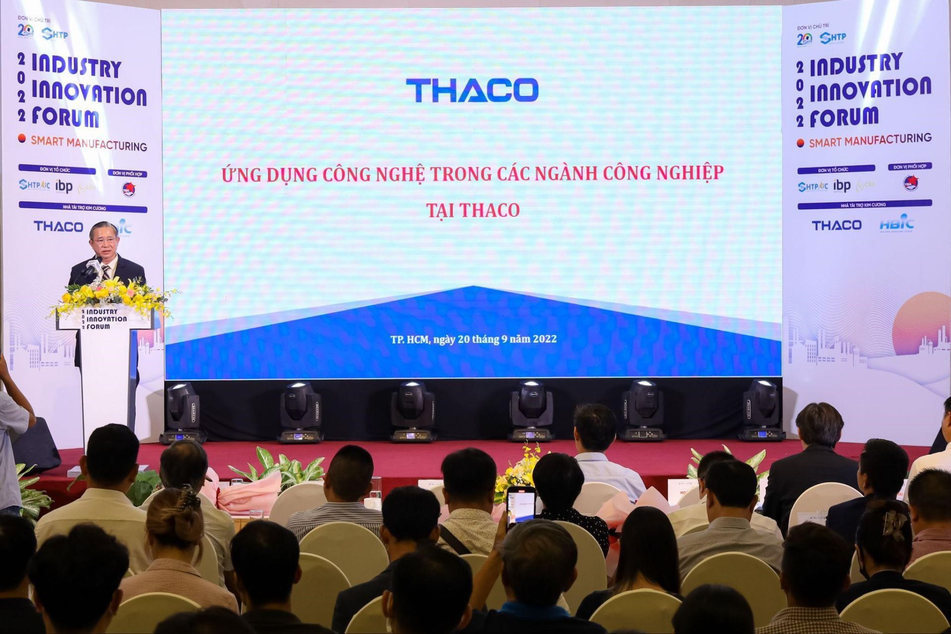 Ông Phạm Văn Tài, Tổng Giám đốc Tập đoàn THACO chia sẻ về chủ đề 