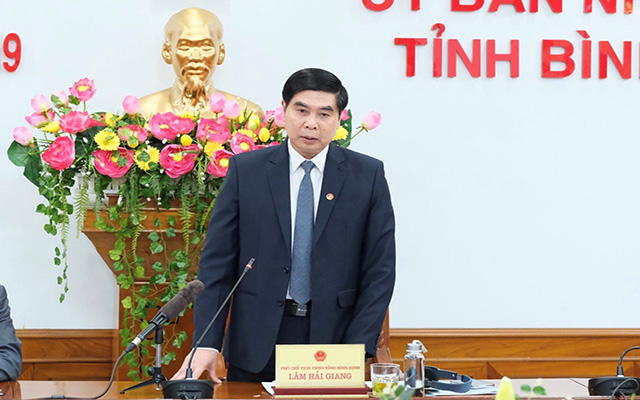 Ông Lâm Hải Giang – Phó Chủ tịch UBND tỉnh Bình Định