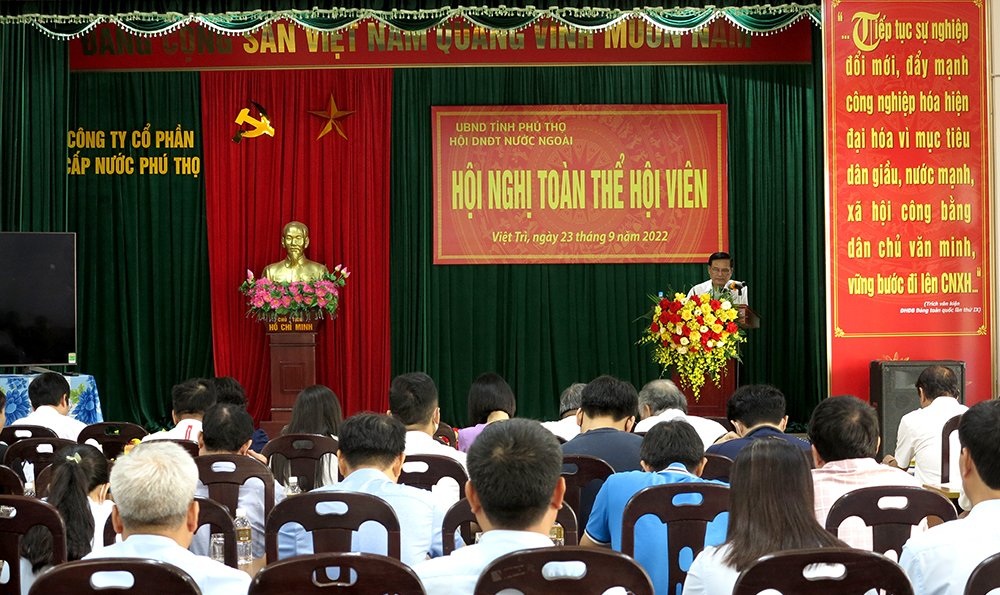 Hội nghị toàn thể hội viên Hội Doanh nghiệp đầu tư nước ngoài tỉnh Phú Thọ