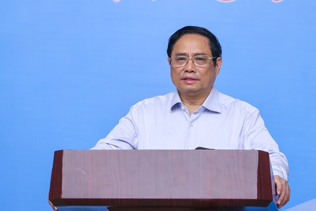 Disbursing public investment resources, according to Prime Minister Pham Minh Chinh, is a crucial duty. (Photo: VGP/Nhat Bac.)
