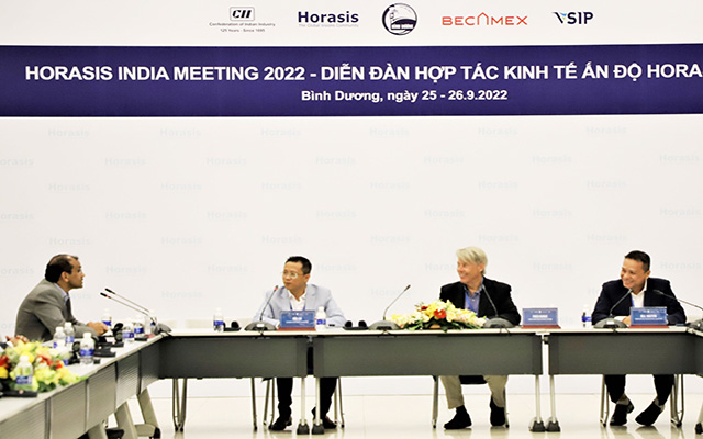 Diễn đàn Hợp tác Kinh tế Ấn Độ Horasis 2022, các đại biểu đã tham dự tiệc chào mừng Kỷ niệm 50 năm quan hệ ngoại giao Việt Nam - Ấn Độ