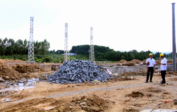 The Thanh Thuy 110kV substation is under development.
