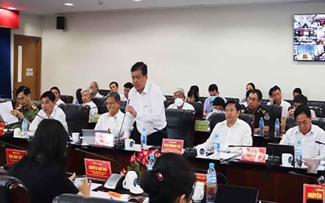 Ông Nguyễn Thanh Toàn phát biểu tại Phiên họp​