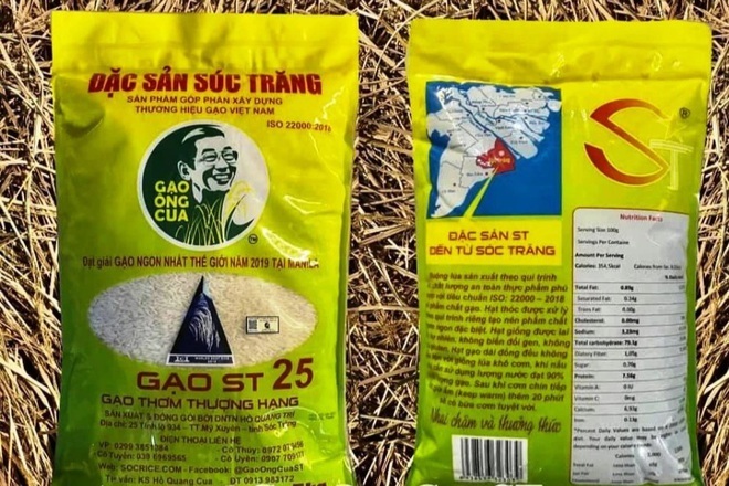 Australia cấp bảo hộ nhãn hiệu cho gạo ST24 và ST25 của Việt Nam
