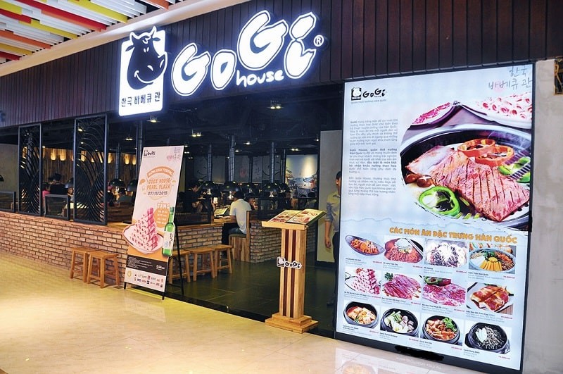 Chuỗi nhà hàng GoGi do Công ty Cổng Vàng làm chủ