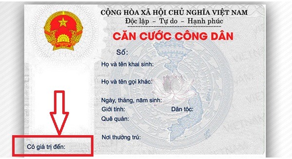 Mẫu cũ (CCCD gắn chíp)