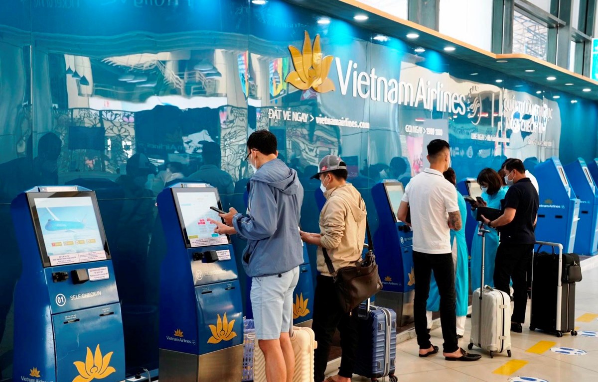 từ 7/11, khách bay Vietnam Airlines ở 22 sân bay trên toàn quốc đều có thể check in trực tuyến trước khi bay.