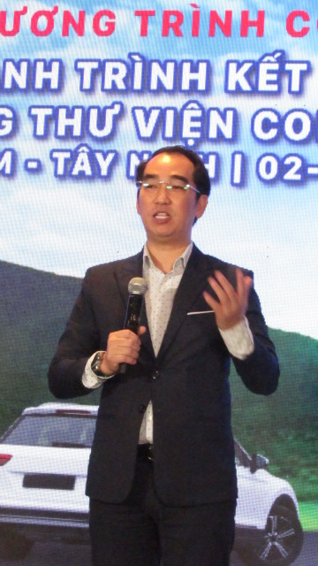 Ông Nguyễn Tri Quang - Phó Chủ tịch thường trực YBA TP.Hồ Chí Minh, Trưởng Ban tổ chức chương trình