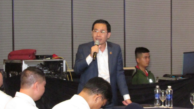 Ông Nguyễn Tấn Lực - Ủy viên BCH Hội Doanh nhân trẻ HCM, Chủ nhiệm Chi hội Chợ lớn chia sẻ