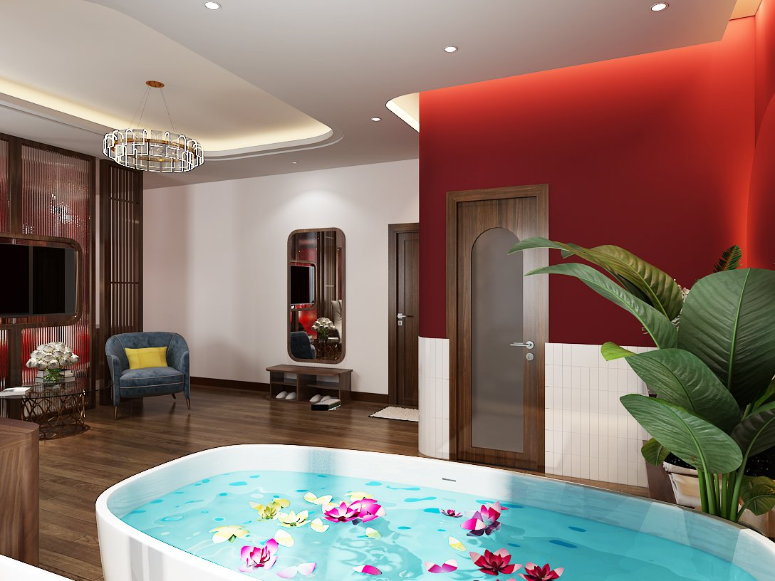 The Sao Mai Resort Vung Tau's love room will enable you to fully enjoy the holiday season.