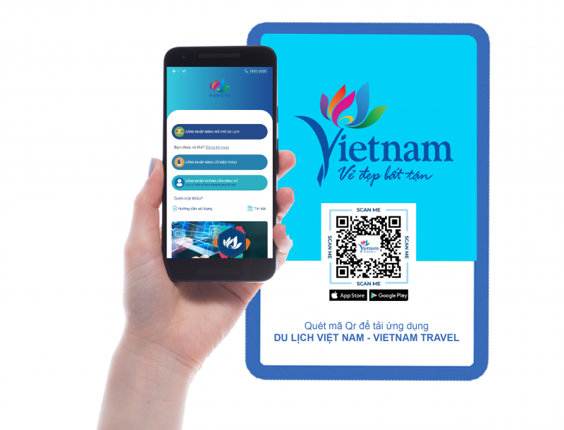 Ứng dụng “Du lịch Việt Nam - Vietnam Travel”.