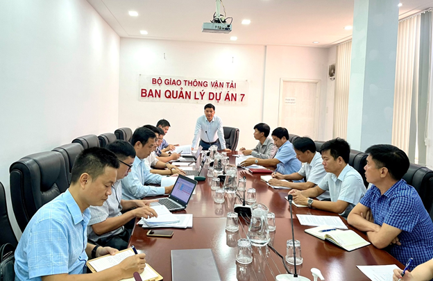 Chánh Thanh tra Bộ GTVT Lâm Văn Hoàng chủ trì triển khai Quyết định kiểm tra