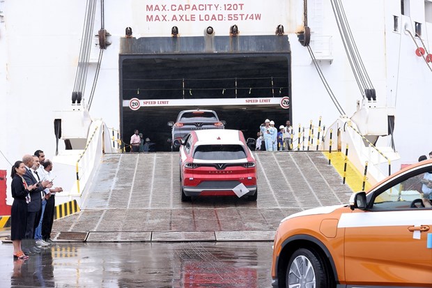 Những chiếc xe đầu tiên rồi Cảng MPC Hải Phòng đến với người tiêu dùng Mỹ